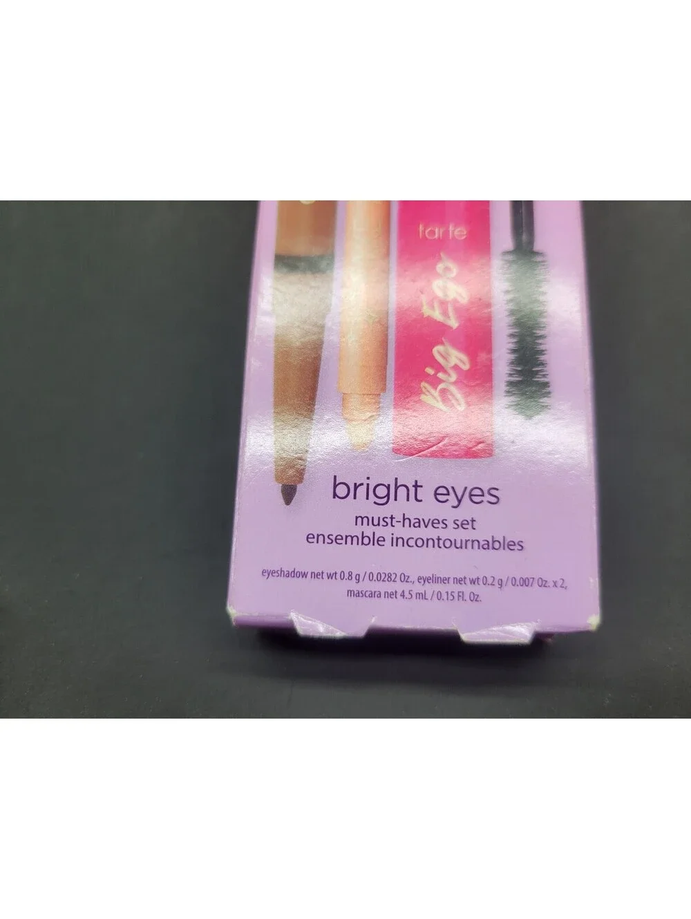 tarte includes **quick